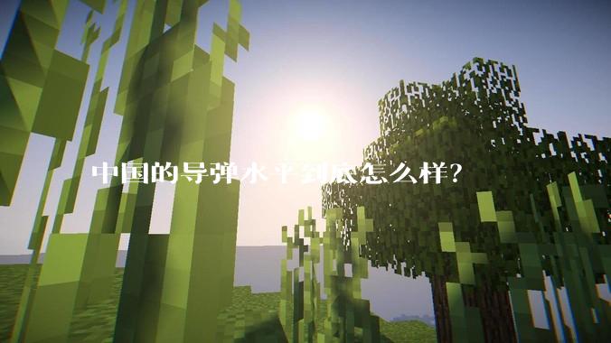 中国的导弹水平到底怎么样？